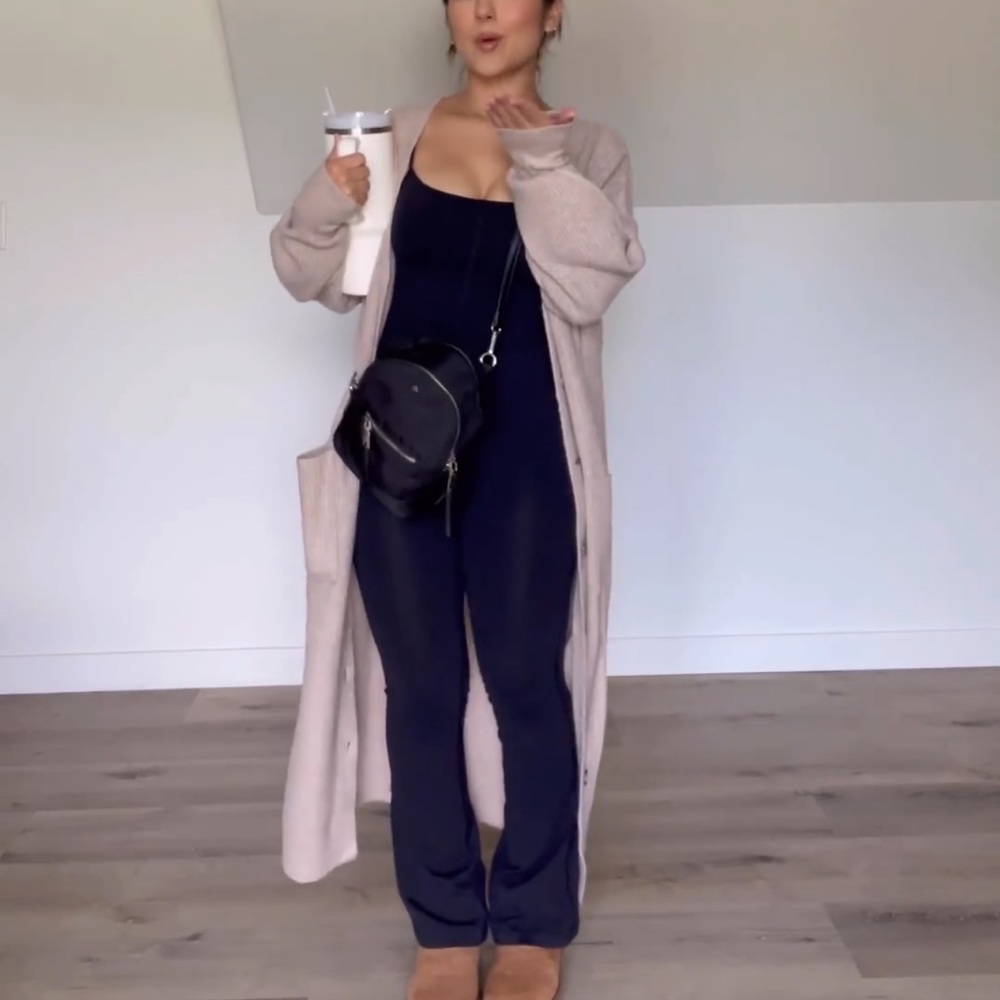 A New Day button down sweater dress